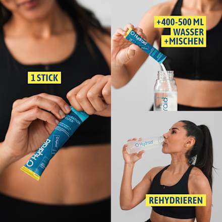 Hydration Helper Elektrolyt-Drink-Mix Sticks Lemon 6 St Hydraid