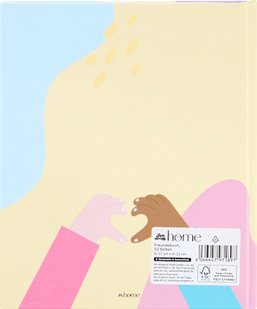 Schulfreunde-Buch "meine FREUNDINNEN & FREUNDE" (17x21 cm) dm home