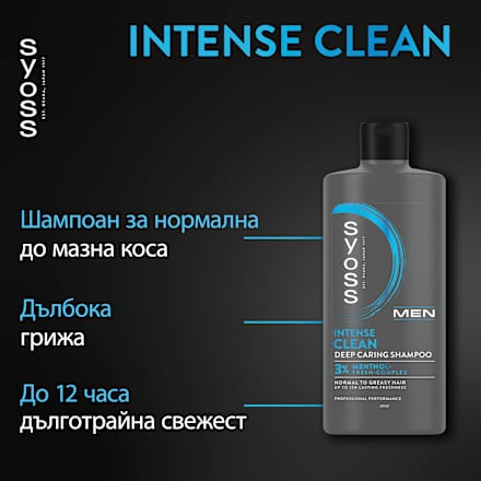 Шампоан за коса Clean & Cool syoss Men