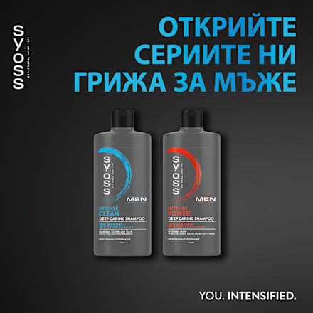 Шампоан за коса Clean & Cool syoss Men
