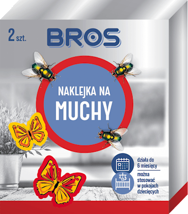 Naklejka na muchy BROS