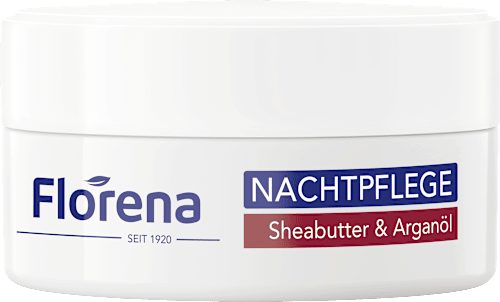 Nachtcreme Sheabutter & Arganöl Florena