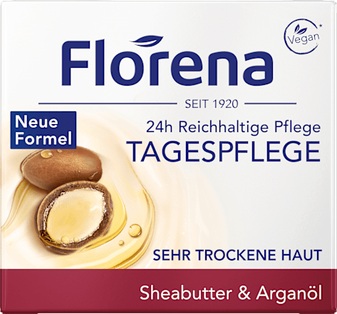 Gesichtscreme Sheabutter & Arganöl Florena