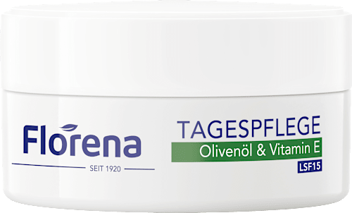 Gesichtscreme Olivenöl & Vitamin E LSF 15 Florena