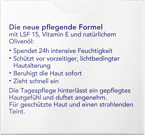Gesichtscreme Olivenöl & Vitamin E LSF 15 Florena