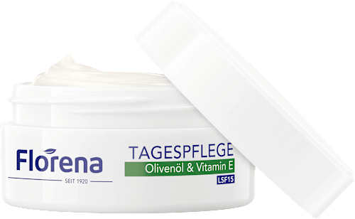 Gesichtscreme Olivenöl & Vitamin E LSF 15 Florena