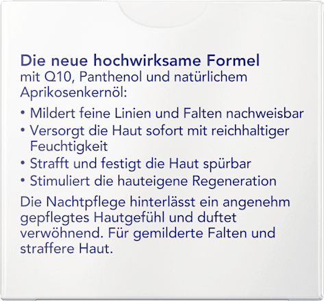 Nachtcreme Q10 & Aprikosenkernöl Florena