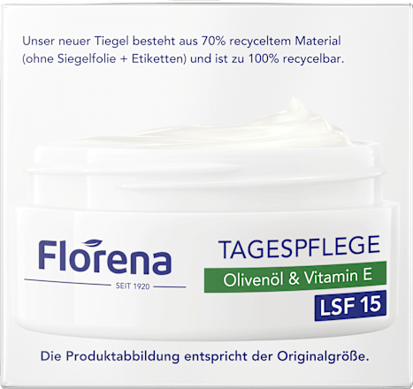 Gesichtscreme Olivenöl & Vitamin E LSF 15 Florena