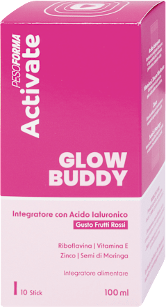 GLOW BUDDY Integratore con acido ialuronico PESOFORMA Activate