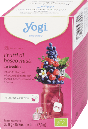Fruti di bosco misti Tè freddo Yogi