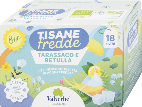 Tisana fredda bio TARASSACO E BETULLA Valverbe