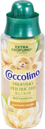 Profumo per bucato elixir botanical tramonto dorato Coccolino
