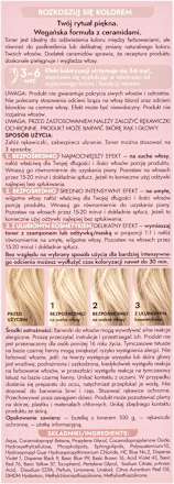 Toner do włosów Ultra Color Coconut latte/Kokosowe latte JOANNA