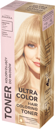 Toner do włosów Ultra Color Creamy latte/Kremowe latte JOANNA