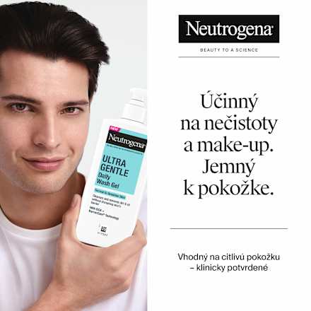 Čistiaci pleťový gél Ultra Gentle Neutrogena