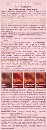Toner do włosów Ultra Color Chilly latte JOANNA
