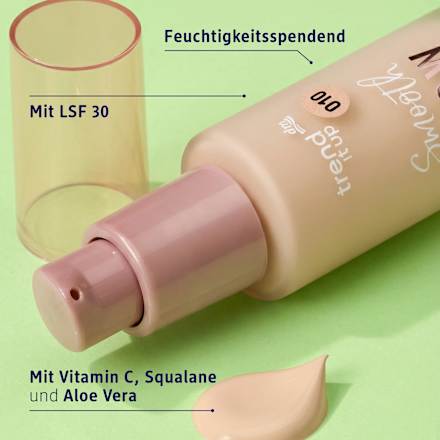 Foundation Smooth Glow Fluid Filter LSF 30, 010 Cool Sand trend !t up