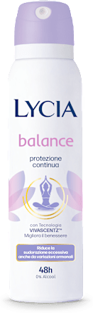 Deodorante spray balance  LYCIA