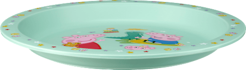 Teller grün, Peppa Pig babylove