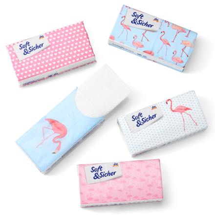 Taschentücher Classic Design 4-lagig (30x10 St) Soft&Sicher