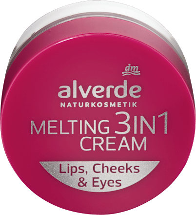 Balzam za usne Melting 3in1 Cream – 01 Berry alverde NATURKOSMETIK
