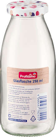 Staklena boca 250 ml, više vrsta Profissimo