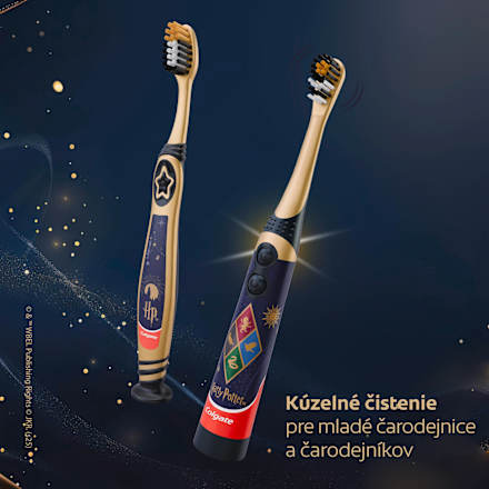 Detská zubná kefka Harry Potter 6+ Ultra Soft Colgate