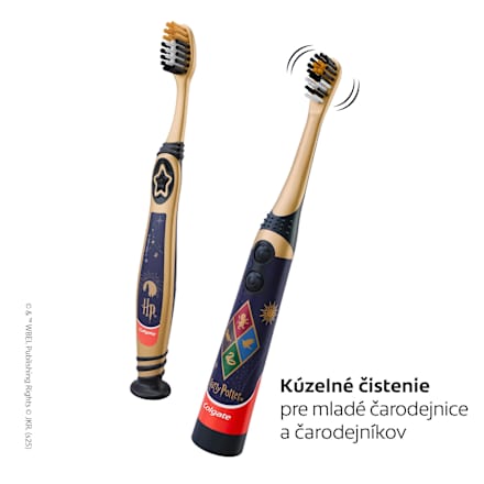 Detská zubná kefka Harry Potter 6+ Ultra Soft Colgate
