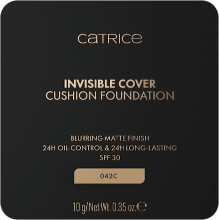 Glass Cloud Invisible Cover Cushion puder - C042C, SPF30  CATRICE
