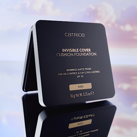 Glass Cloud Invisible Cover Cushion puder - C042C, SPF30  CATRICE