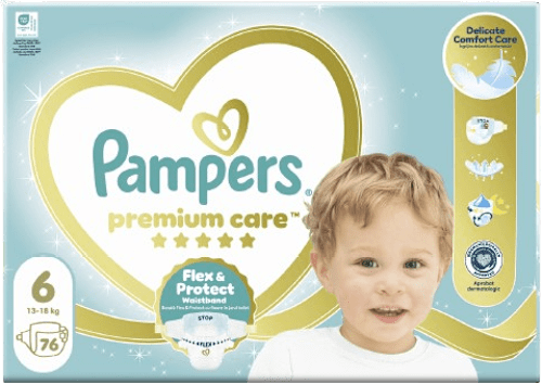 Jednokratne pelene, Vel. 6 (13-18 kg) Pampers Premium Care