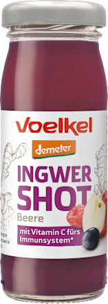 Ingverjev shot z jagodami Voelkel