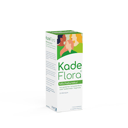 KadeFlora Milchsäurekur zur vaginalen Anwendung – Einmal-Applikatoren KadeFlora