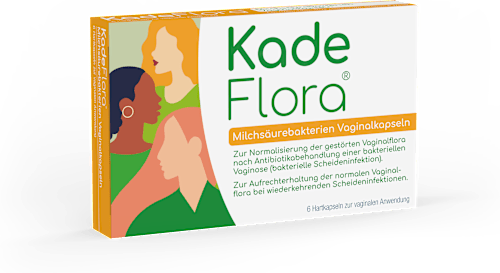 KadeFlora Milchsäurebakterien Vaginalkapseln, Hartkapseln zur vaginalen Anwendung KadeFlora