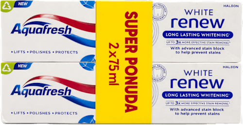 Pasta za zube AQF Renew Long Lasting Whitening, 2 x 75 ml SENSODYNE