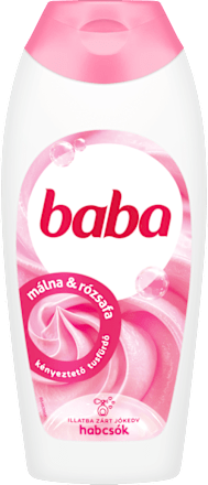 Tusfürdő habcsók baba