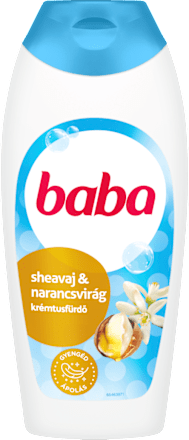 Tusfürdő sheavaj & narancsvirág baba