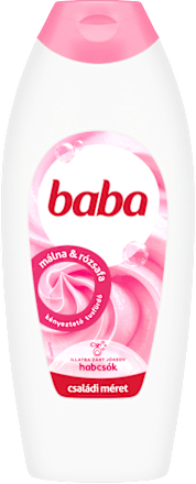 Tusfürdő habcsók baba