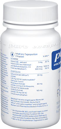 Pure Encapsulations Mood Formel Kapseln 30 St pure encapsulations