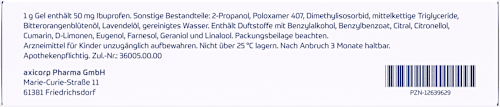 Ibutop Schmerzgel 5% Gel, Ibuprofen ibutop