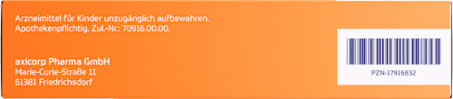 Dexpanthenol axicur, Wund- und Heilcreme, 50 mg/g Creme Dexpanthenol axicur