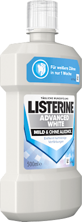 Mundspülung Advanced White  Listerine