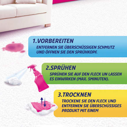 Fleckenentferner Spray Haustier-Experte Vanish