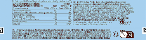 Riegel, Schoko-Brezel-Meersalz Seeberger