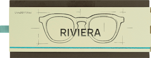 Sonnenbrille Erwachsene Riviera braun Jean&Len