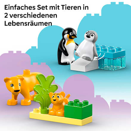 duplo Wildtier Familien Set 10tlg LEGO®DUPLO®