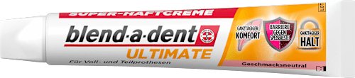 Haftcreme Ultimate geschmacksneutral blend-a-dent