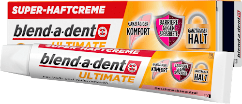 Haftcreme Ultimate geschmacksneutral blend-a-dent