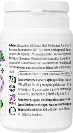 Kaugummi, Party Mix, zuckerfrei (30 Stück) bilou