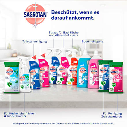 Küchenreiniger 2in1 Reinigung & Desinfektion Sagrotan